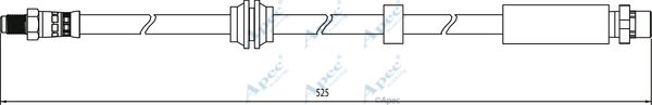 APEC BRAKING Jarruletku HOS3954